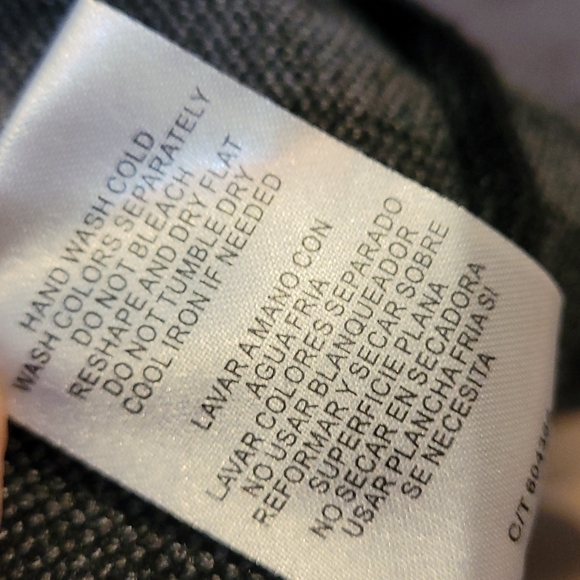 Gabby Skye Gray w/Black knit fit & flare Dress - Picture 16 of 16